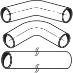 Exhaust Pipe / Straight, Bended & Donuts Exhaust Pipe / Straight, Bended & Donuts